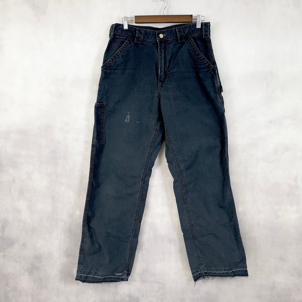Carhartt Men's Cargo Pants in Dark Navy